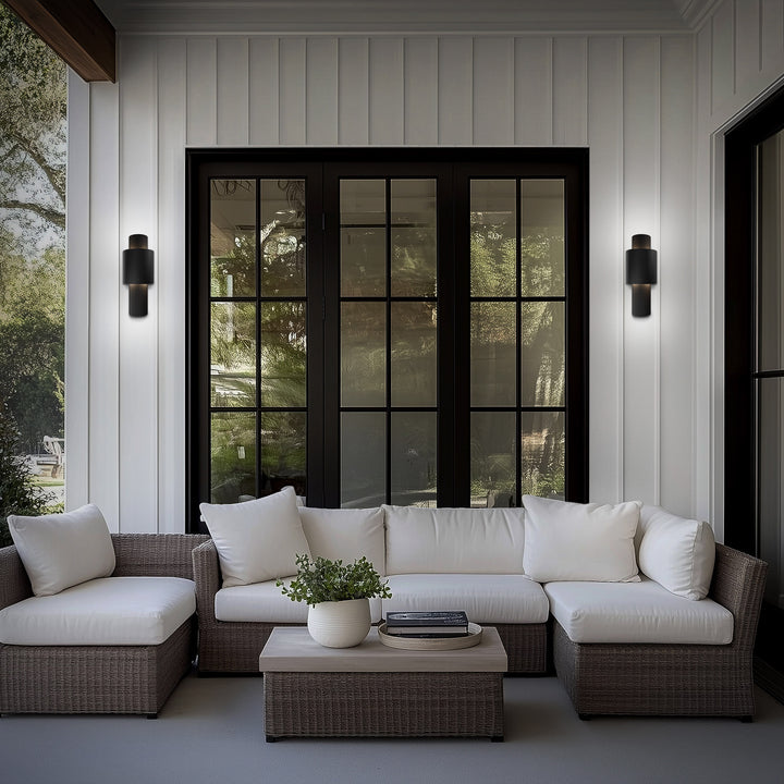 Piston Outdoor Wall Sconce 4CCT