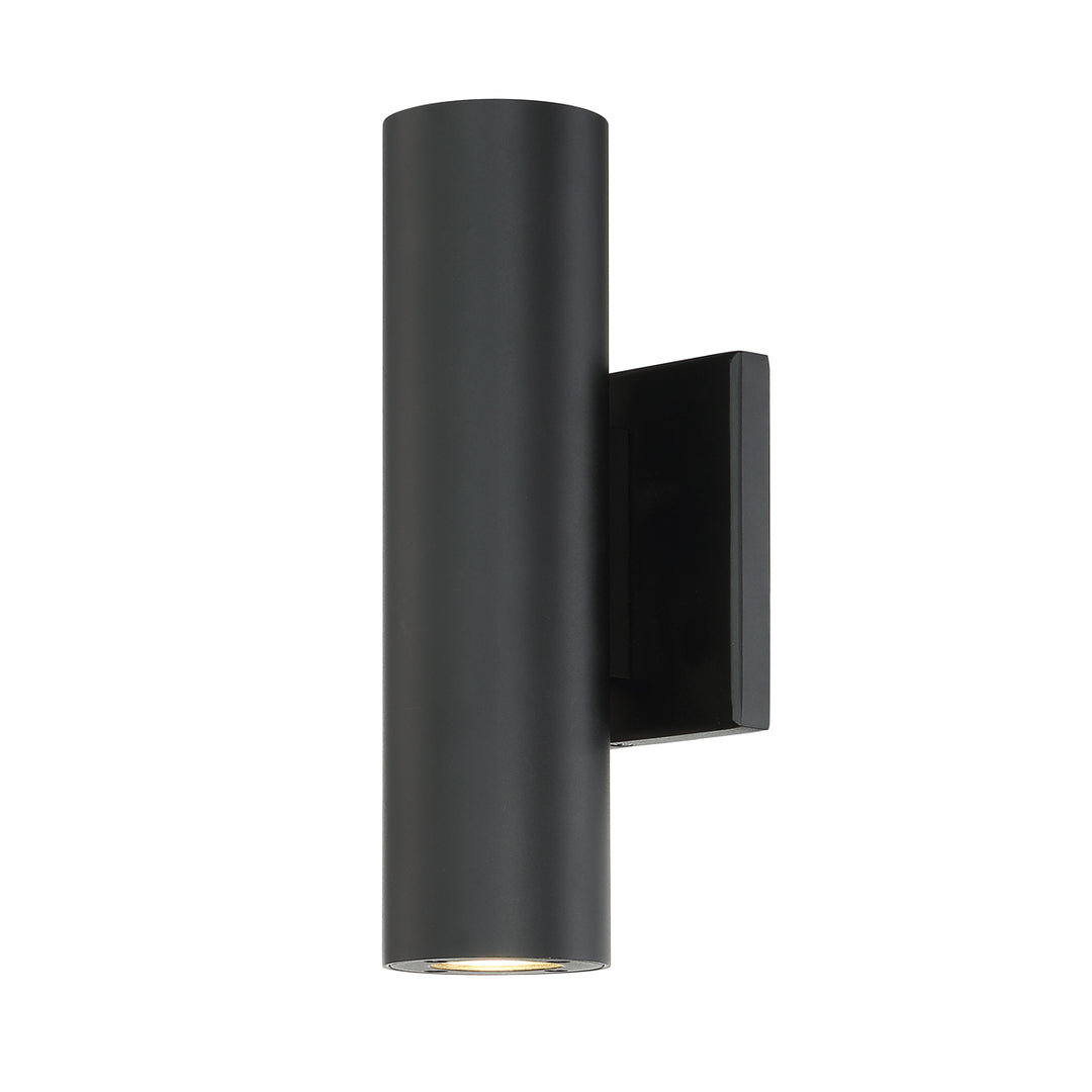 Caliber Outdoor Wall Sconce 3000K in Black by WAC Lighting