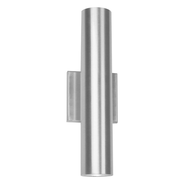 Caliber Outdoor Wall Sconce 3000K in Brushed Aluminum by WAC Lighting