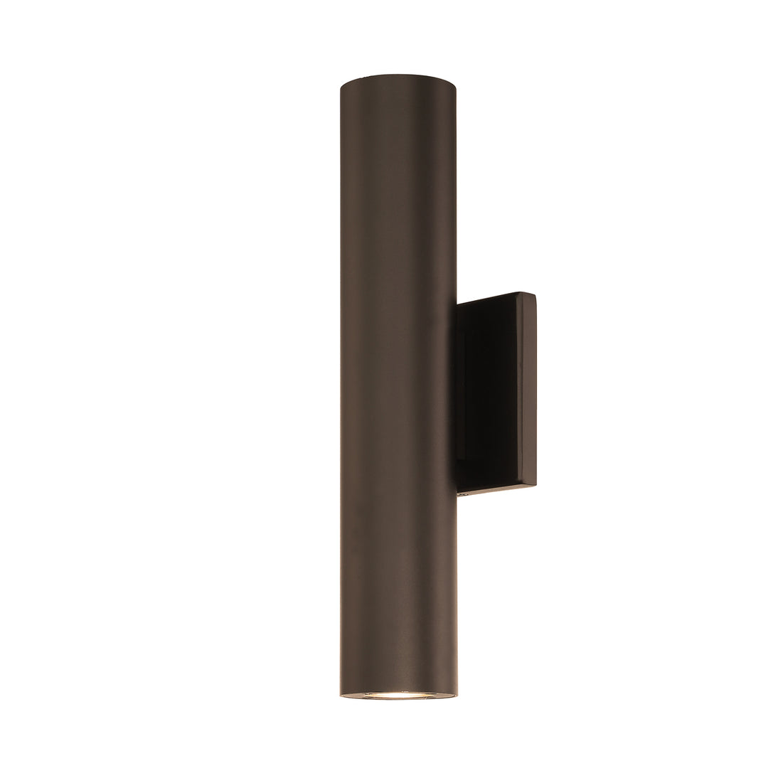 Caliber Outdoor Wall Sconce 3000K in Bronze by WAC Lighting
