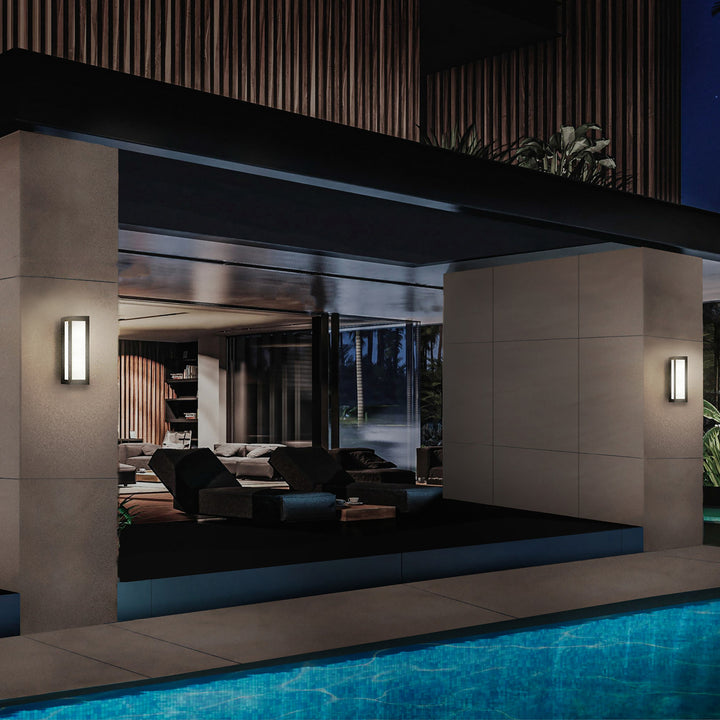Argo Outdoor Wall Sconce 3000K by WAC Lighting - view 9