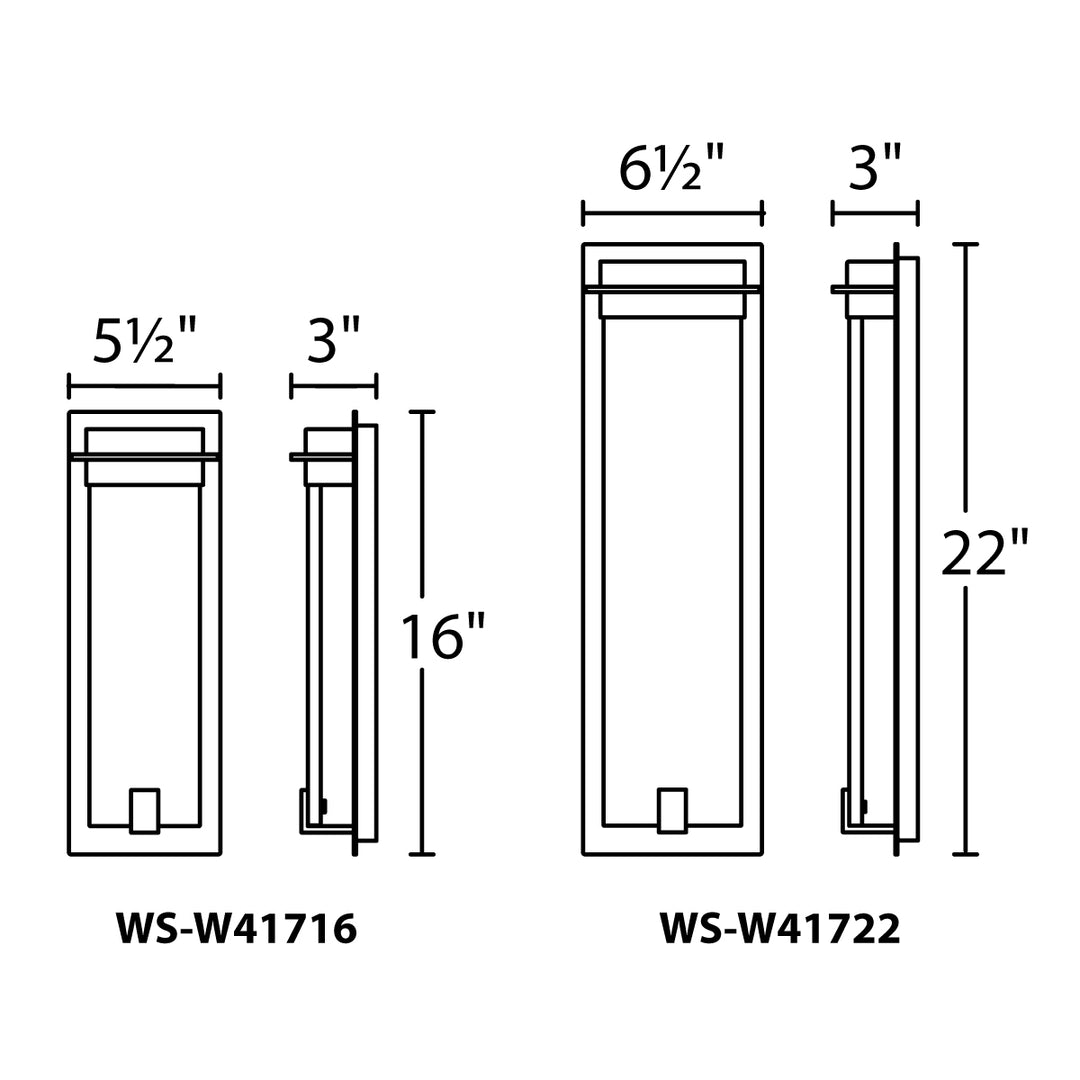 Spa Outdoor Wall Sconce 3000K
