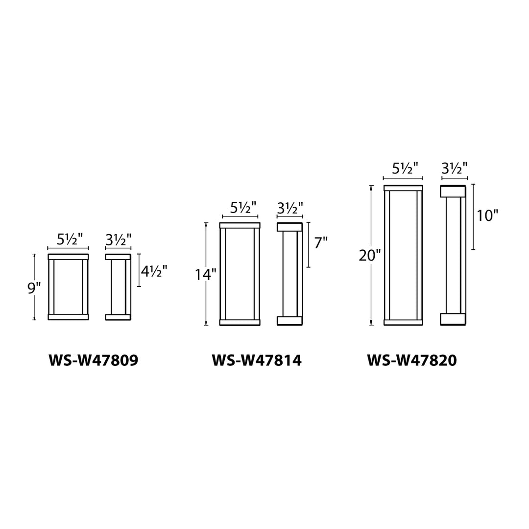 Case Outdoor Wall Sconce 3000K by WAC Lighting - view 4