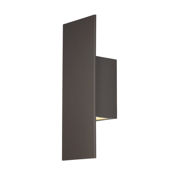 Icon Outdoor Wall Sconce 3000K in Bronze by WAC Lighting