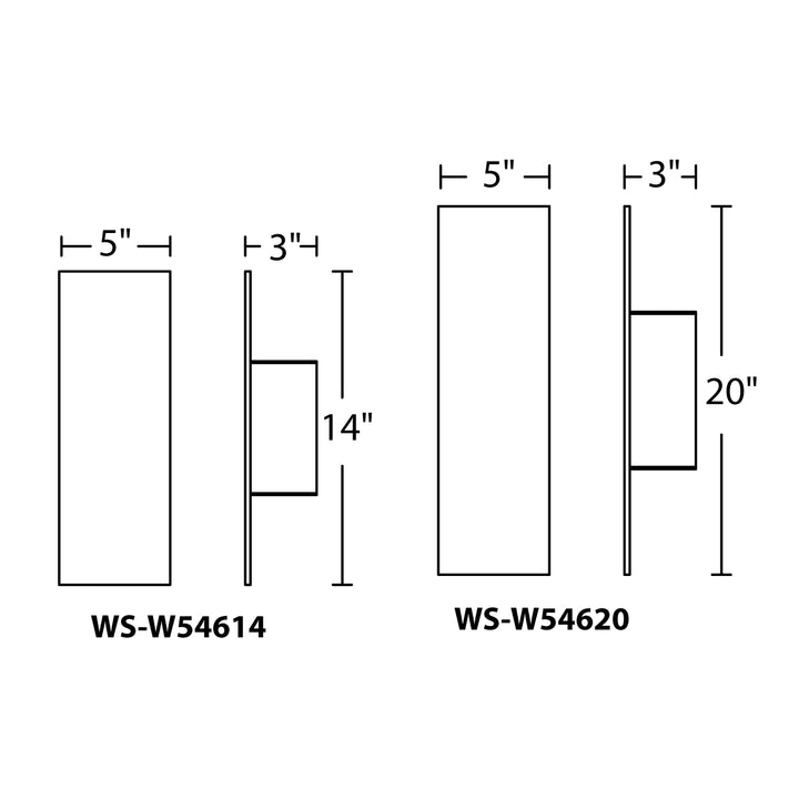 Icon Outdoor Wall Sconce 3000K by WAC Lighting - view 7
