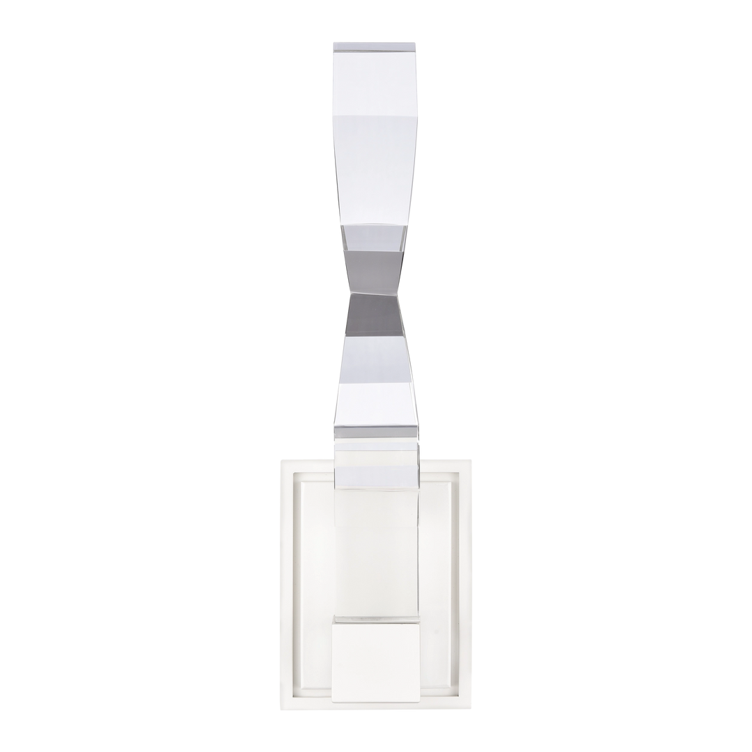 Mamadim Crystal Wall Sconce in Matte White by Zeev
