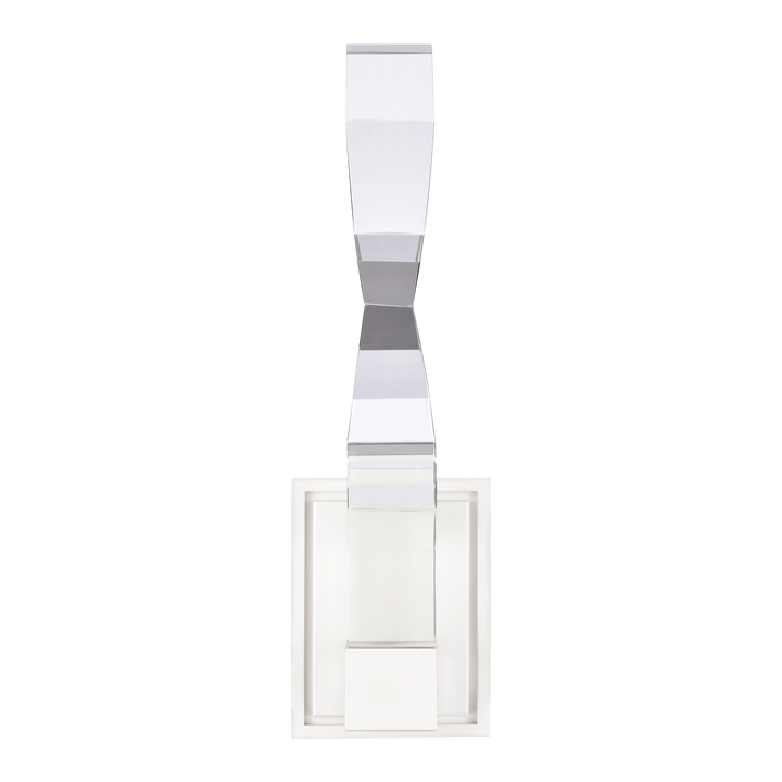Mamadim Crystal Wall Sconce in Matte White by Zeev