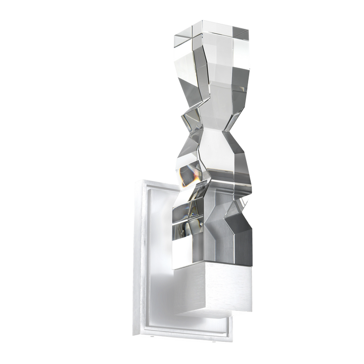 Mamadim Crystal Wall Sconce in Matte White by Zeev