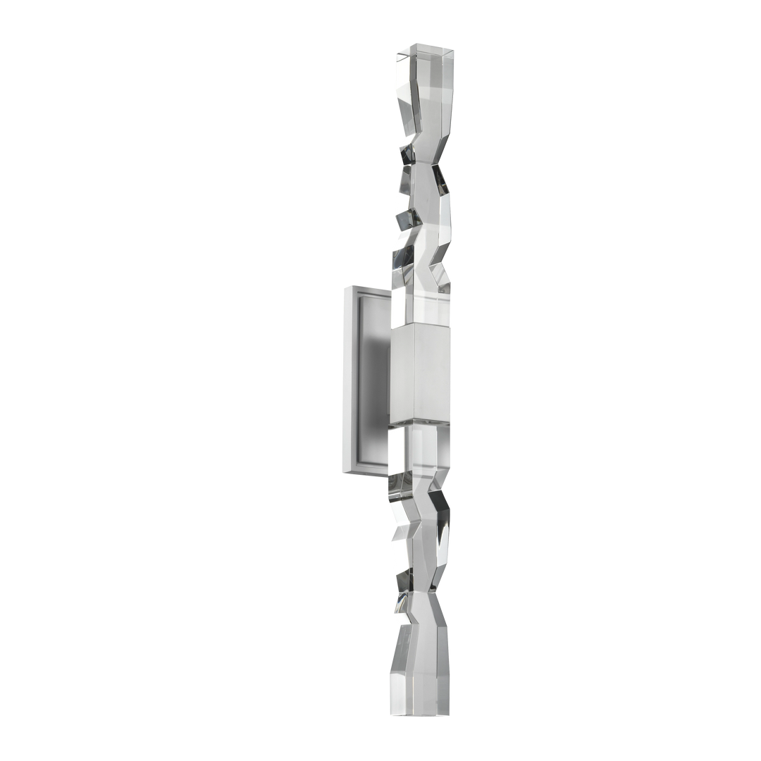 Mamadim Crystal Wall Sconce in Matte White by Zeev