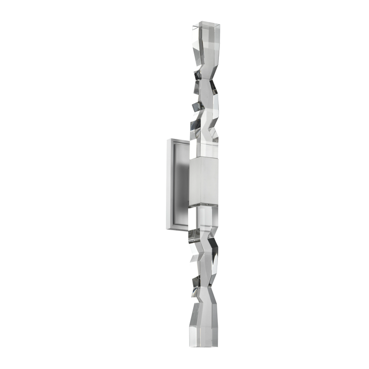 Mamadim Crystal Wall Sconce in Matte White by Zeev