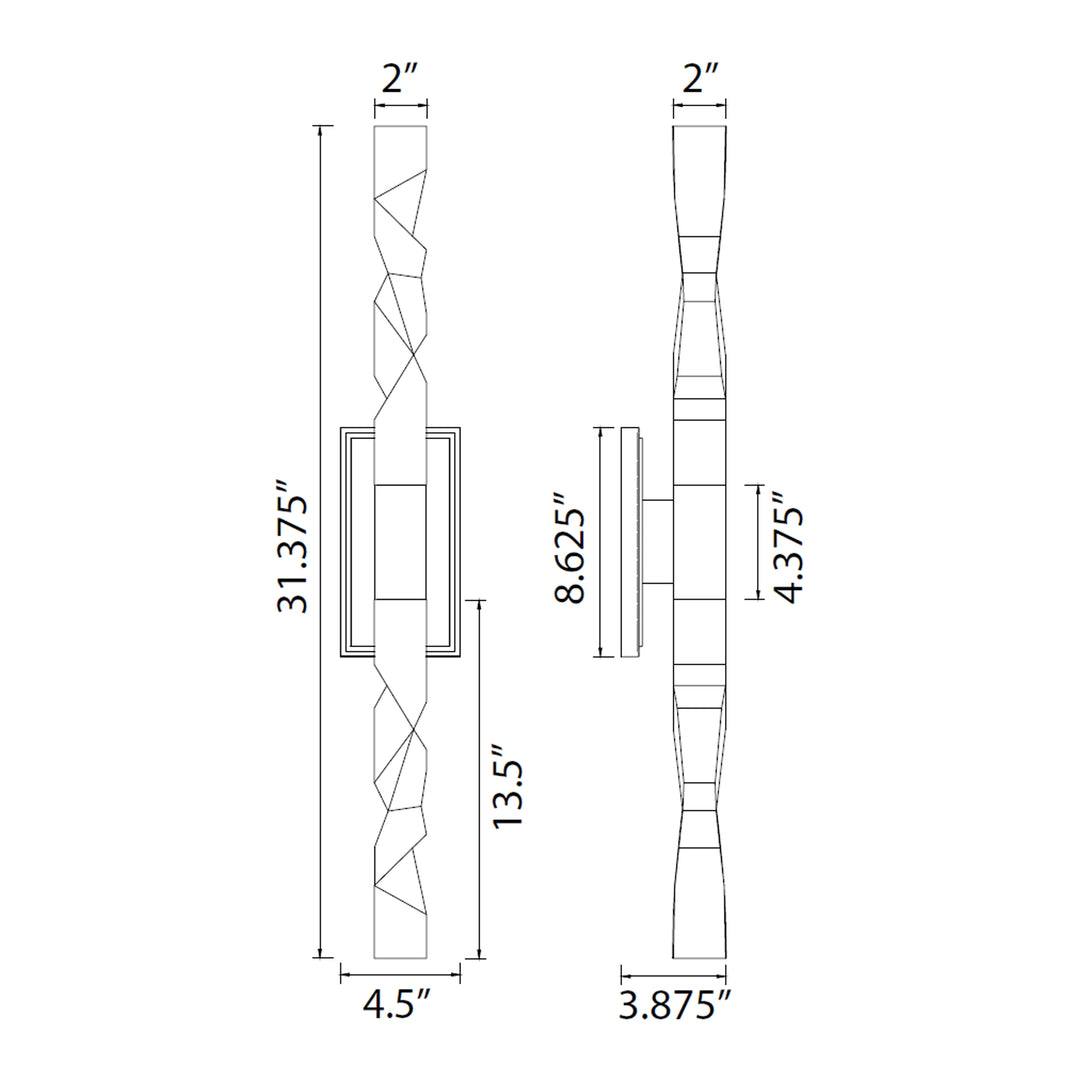 Mamadim Crystal Wall Sconce by Zeev - view 55