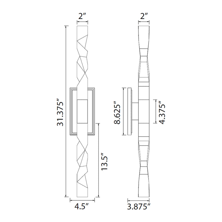 Mamadim Crystal Wall Sconce by Zeev - view 55