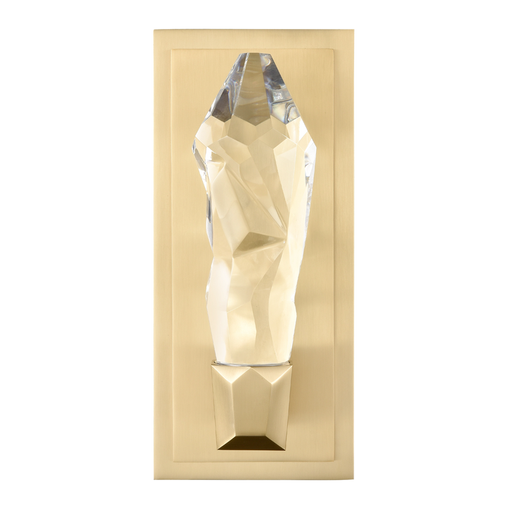 Angelus Vertical Crystal Wall Sconce by Zeev - view 2