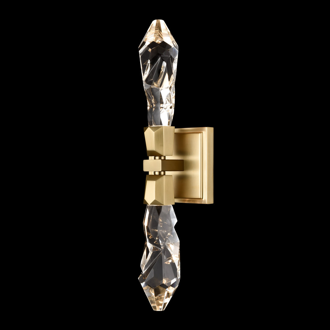Angelus Vertical Crystal Wall Sconce by Zeev - view 34