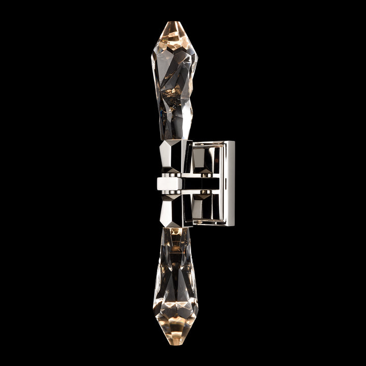 Angelus Vertical Crystal Wall Sconce by Zeev - view 43