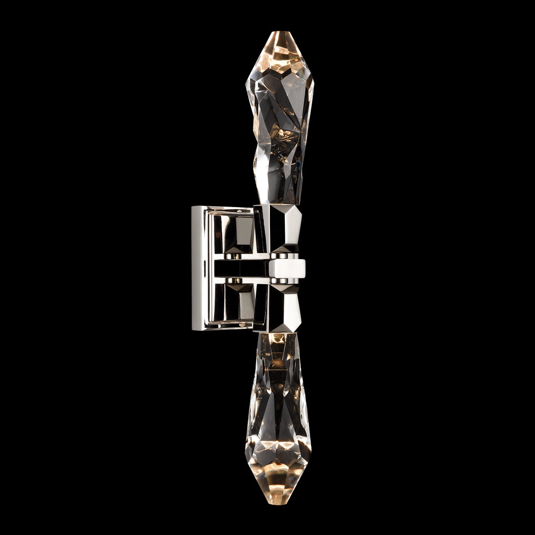 Angelus Vertical Crystal Wall Sconce by Zeev - view 42