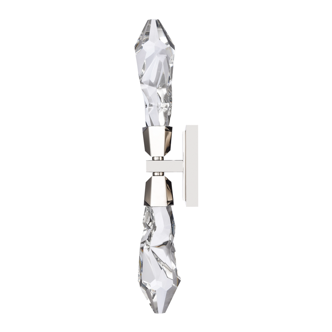 Angelus Vertical Crystal Wall Sconce by Zeev - view 41