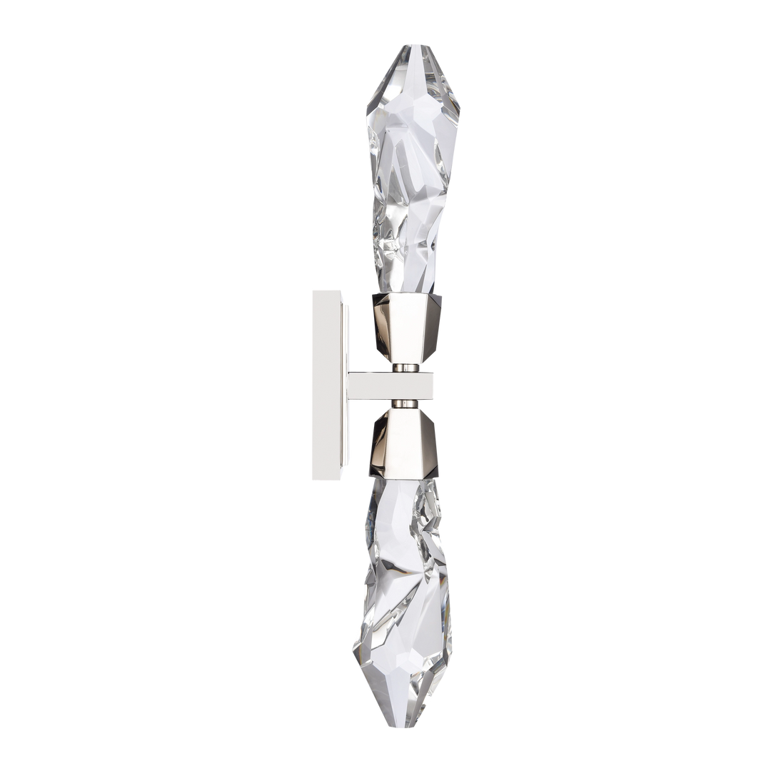 Angelus Vertical Crystal Wall Sconce by Zeev - view 40