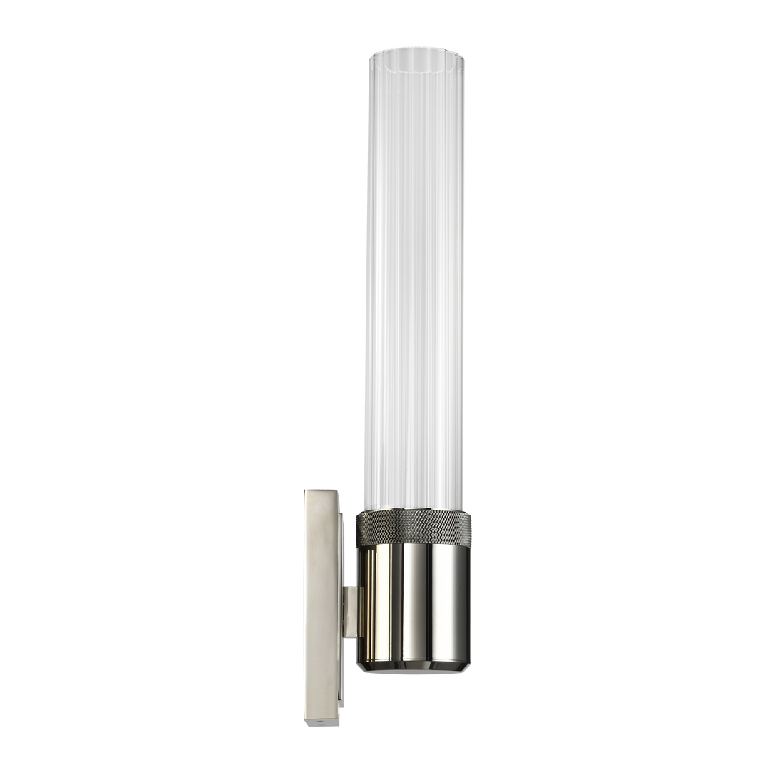 Zigrina Diamond Knurled LED Glass Wall Sconce by Zeev - view 5