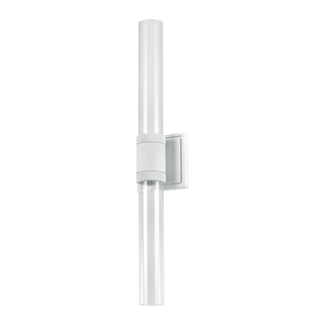 Zigrina Diamond Knurled LED Duo Glass Wall Sconce by Zeev - view 3