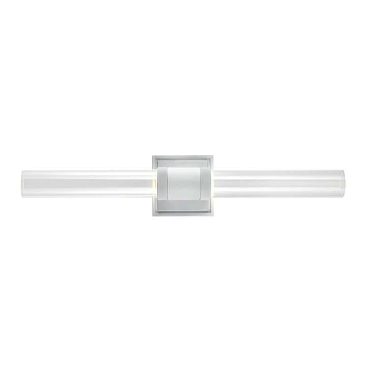 Zigrina Diamond Knurled LED Duo Glass Wall Sconce by Zeev - view 6