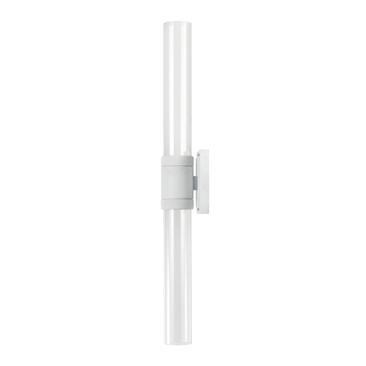Zigrina Diamond Knurled LED Duo Glass Wall Sconce by Zeev - view 4