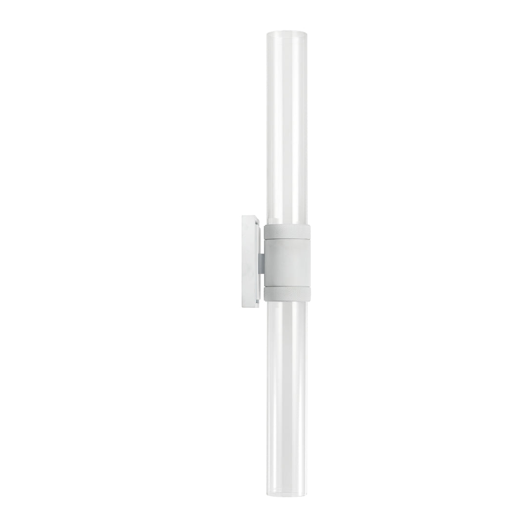 Zigrina Diamond Knurled LED Duo Glass Wall Sconce by Zeev - view 5