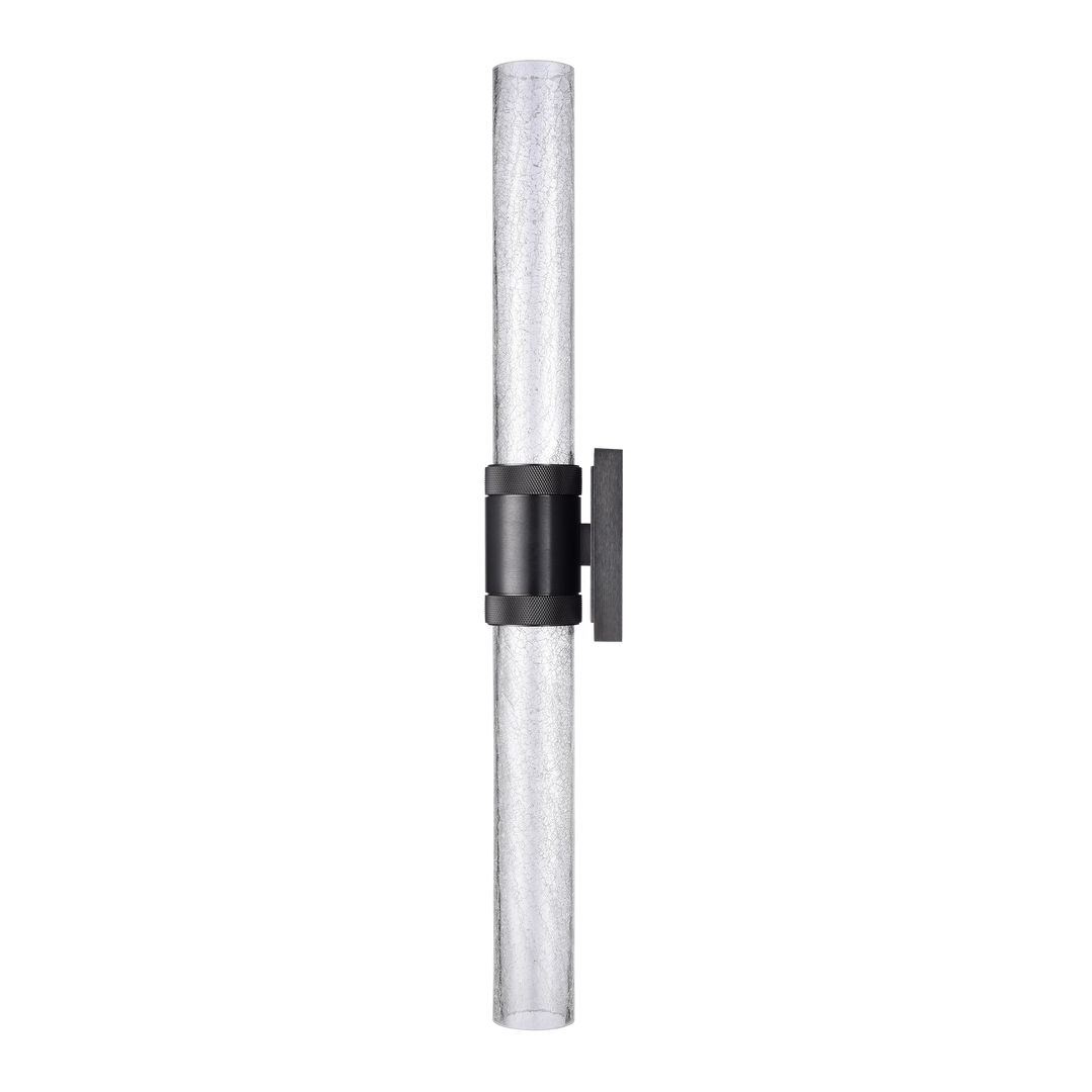 Zigrina Diamond Knurled LED Duo Glass Wall Sconce by Zeev - view 13