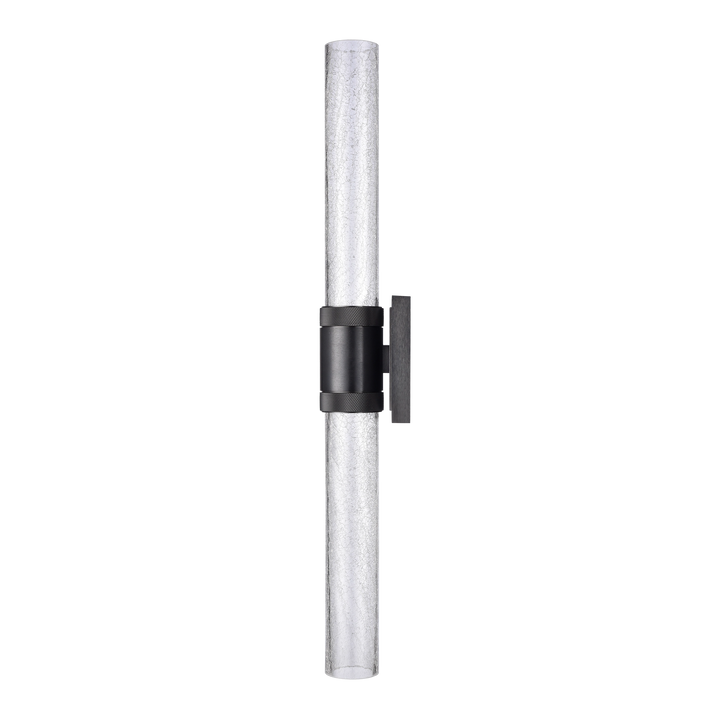 Zigrina Diamond Knurled LED Duo Glass Wall Sconce by Zeev - view 13