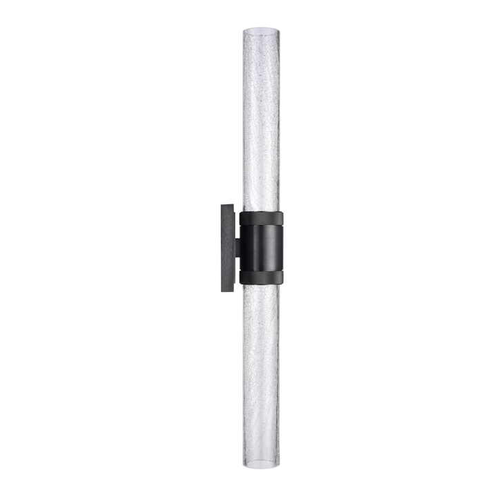 Zigrina Diamond Knurled LED Duo Glass Wall Sconce by Zeev - view 15