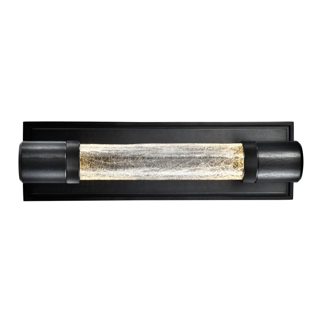 Zigrina Diamond Knurled LED Glass Wall Sconce by Zeev - view 22