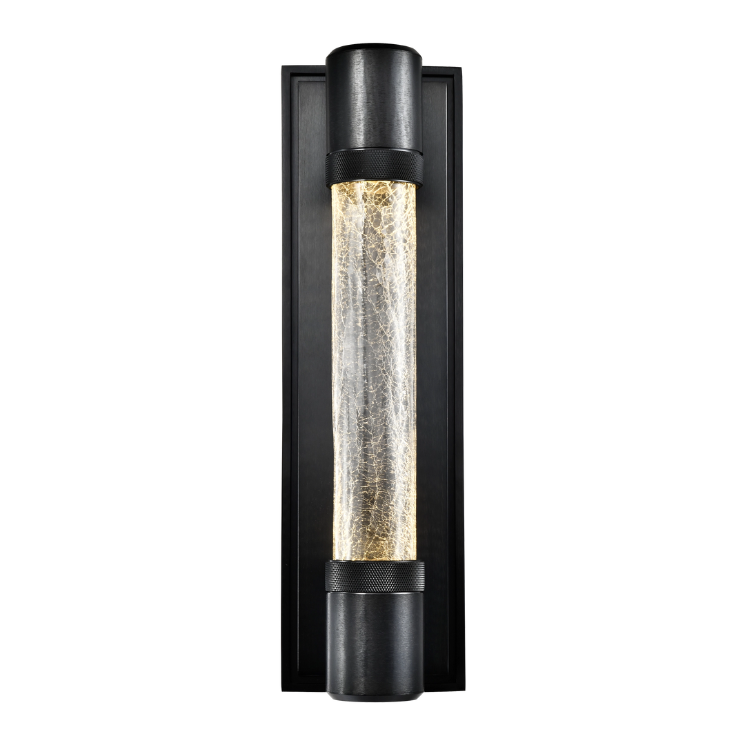 Zigrina Diamond Knurled LED Glass Wall Sconce by Zeev - view 18