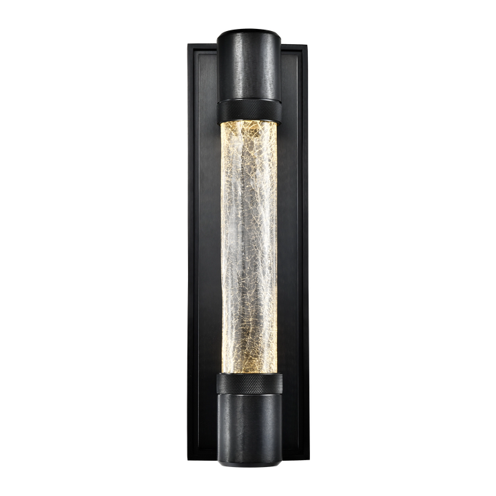 Zigrina Diamond Knurled LED Glass Wall Sconce by Zeev - view 18