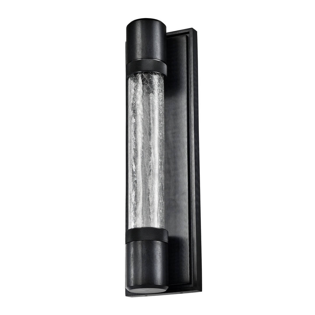 Zigrina Diamond Knurled LED Glass Wall Sconce by Zeev - view 19