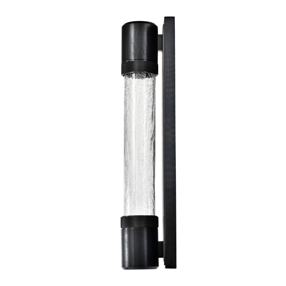 Zigrina Diamond Knurled LED Glass Wall Sconce by Zeev - view 20
