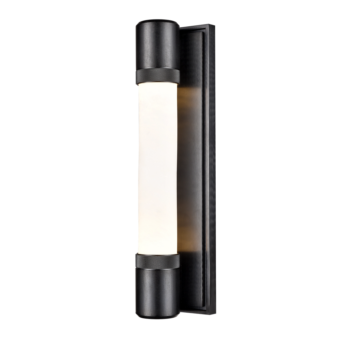 Zigrina Diamond Knurled LED Glass Wall Sconce by Zeev - view 27