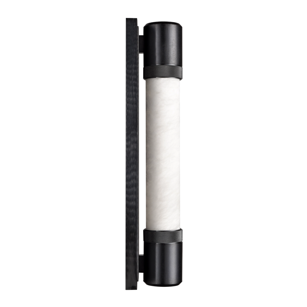 Zigrina Diamond Knurled LED Glass Wall Sconce by Zeev - view 29