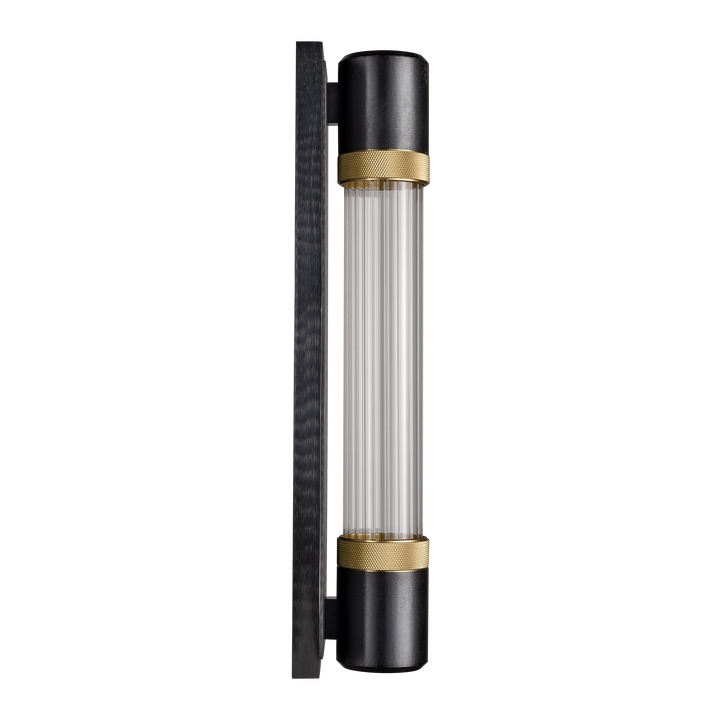 Zigrina Diamond Knurled LED Glass Wall Sconce by Zeev - view 13