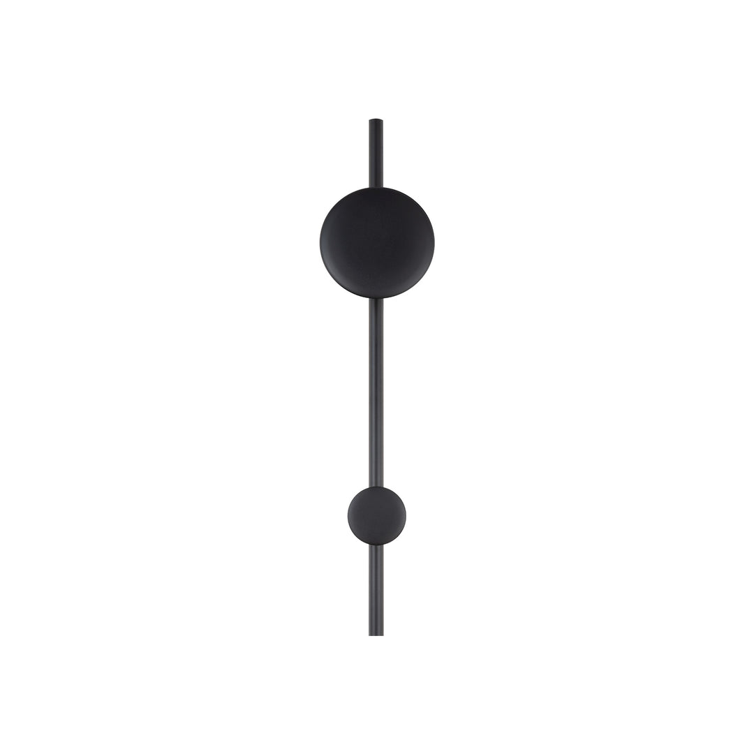 Clocker Wall Sconce 4CCT in Black by WAC Lighting