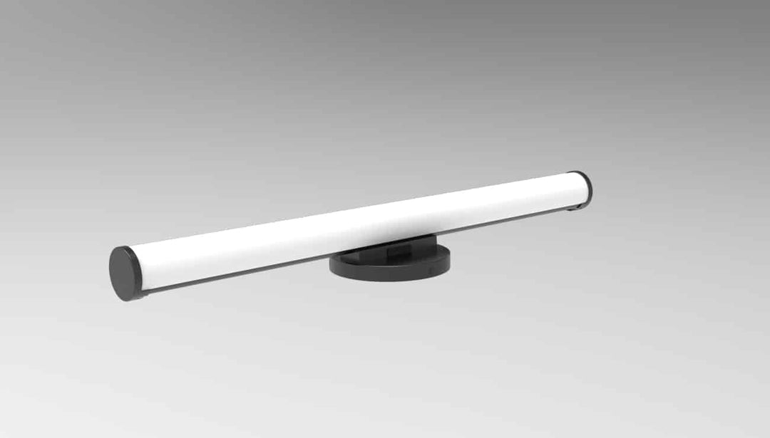LED Round Bath Vanity in Black by Votatec