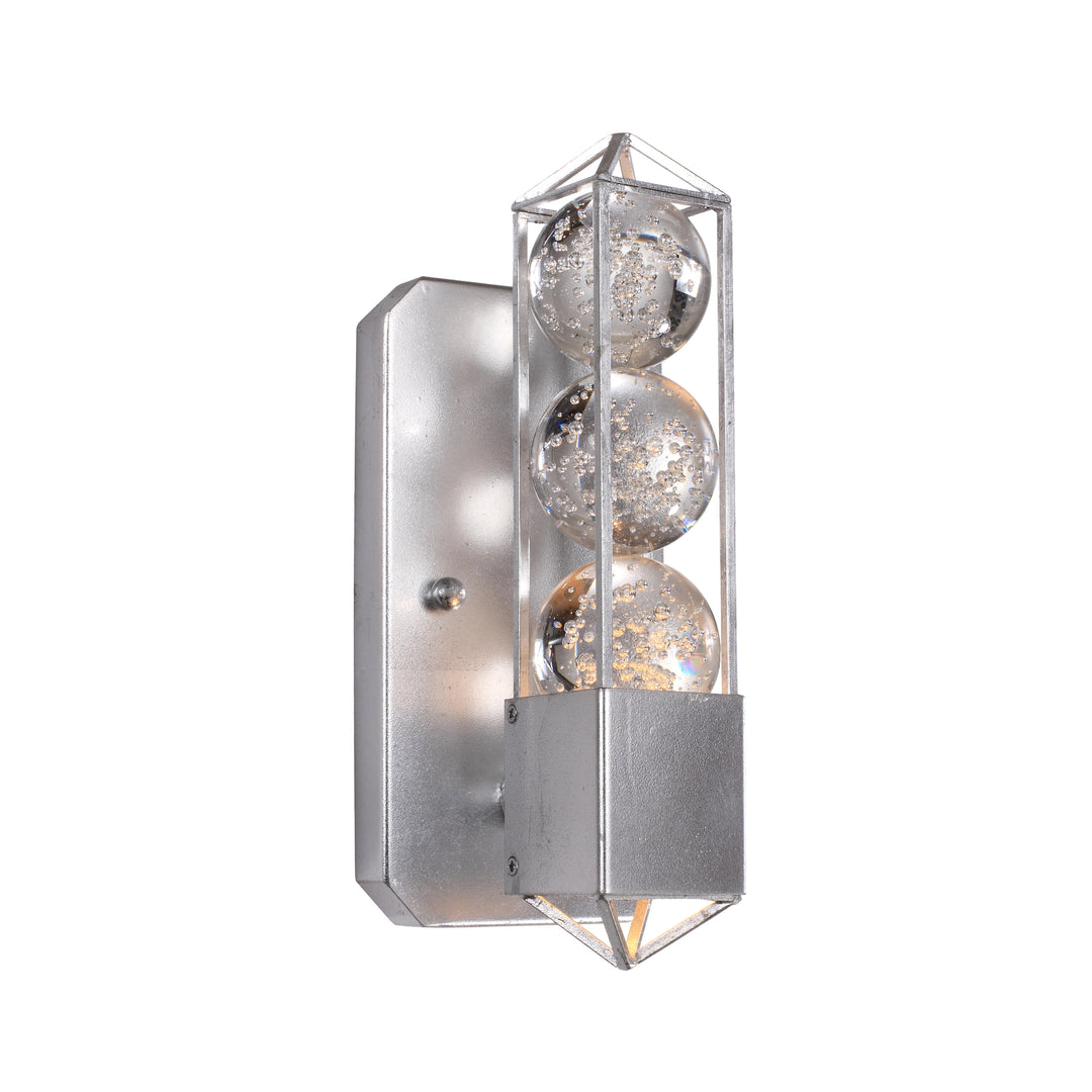 Imbrium Crystal Globe Wall Sconce by Zeev