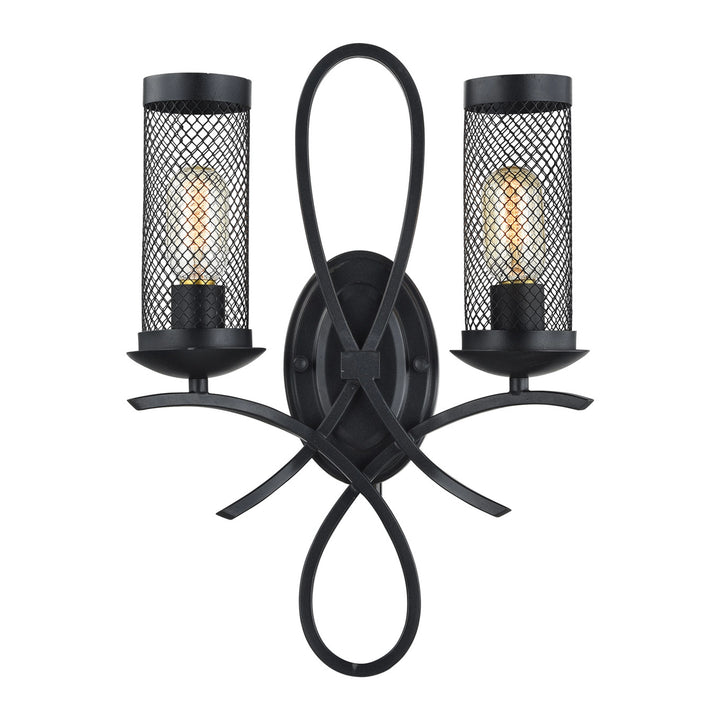 Kenosha Rustic Wall Sconce, 2-Light, by Zeev