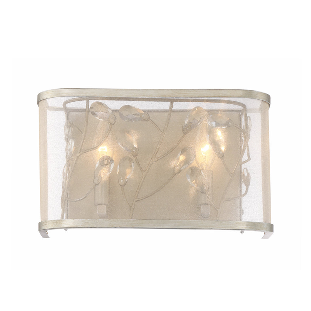 Vine Organic Crystal Wall Sconce by Zeev