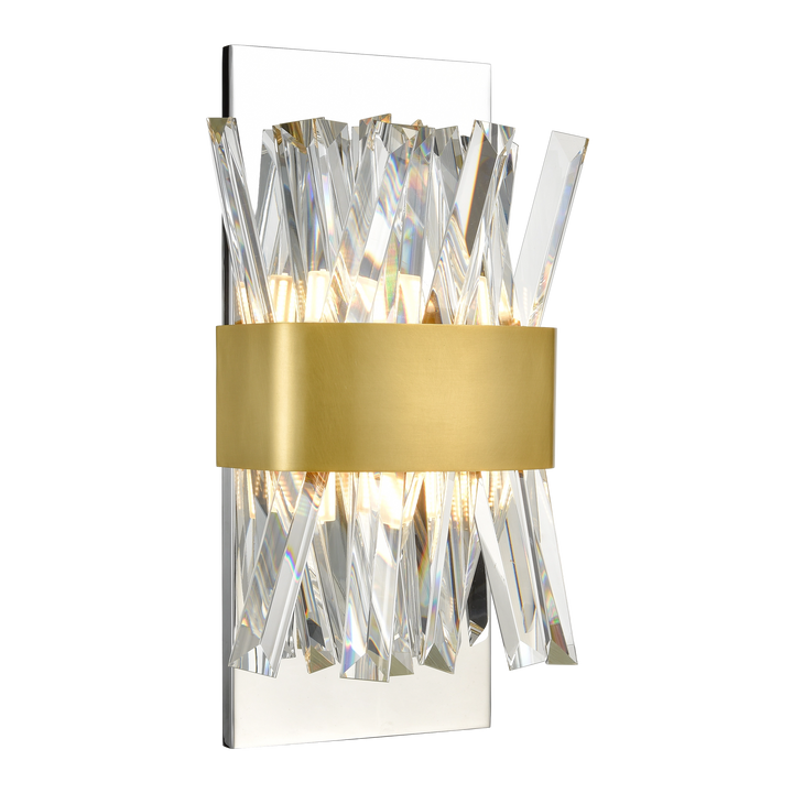 Avalanche Crystal Wall Sconce by Zeev - view 5