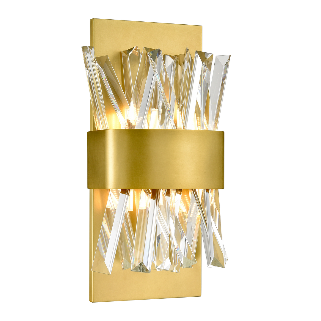 Avalanche Crystal Wall Sconce by Zeev - view 2