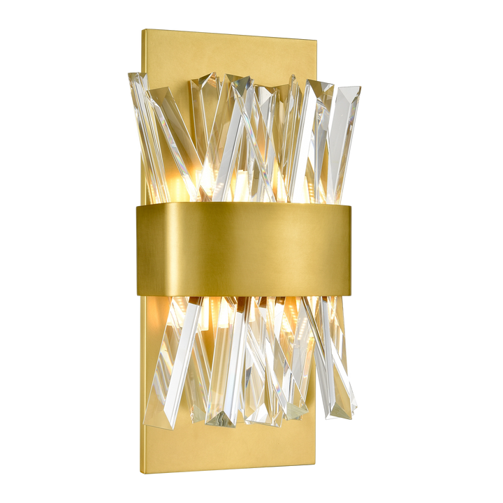 Avalanche Crystal Wall Sconce by Zeev - view 2