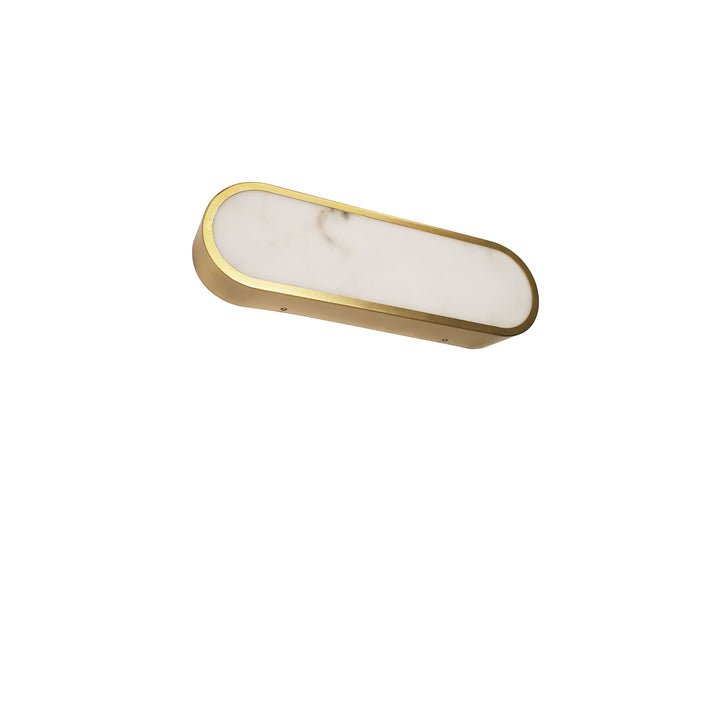 Walsh 20W Wall Sconce in Aged Brass by Dainolite