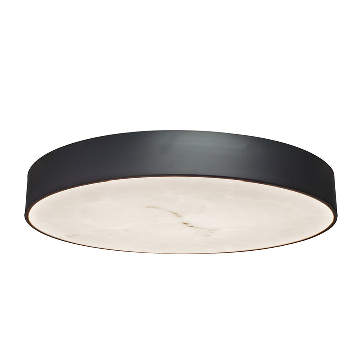 Walsh 40W Flush Mount in Matte Black by Dainolite