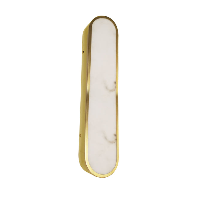 Walsh 30W Wall Sconce in Aged Brass by Dainolite