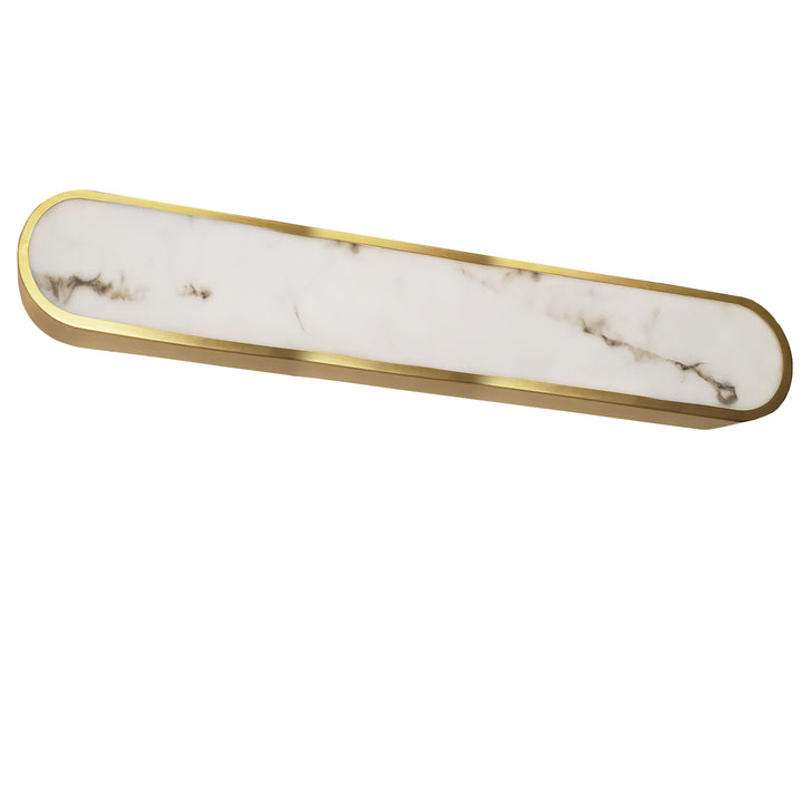 Walsh 40W Wall Sconce in Aged Brass by Dainolite